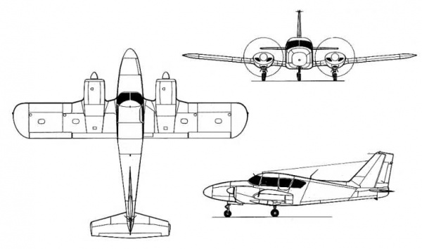 jet privato Piper Aztec